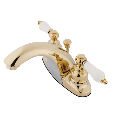 Kingston Brass 4" Centerset Bathroom Faucet, Polished Brass KB7642PL